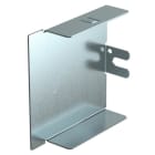 OBO BETTERMANN - Endstück 80x80mm Stahl bandverzinkt
