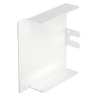 OBO BETTERMANN - Endstück 80x80mm Stahl bandverzinkt / kunststoffbeschichtet reinweiß RAL 9010