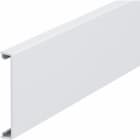 OBO BETTERMANN - Oberteil kanneliert 80x2000mm Polyvinylchlorid reinweiß RAL 9010