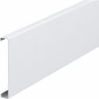 OBO BETTERMANN - Oberteil 12x76,5x2000 Stahl reinweiß RAL 9010