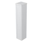 OBO BETTERMANN - Installationssäule Boden 675x130x140 Aluminium eloxiert