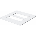 OBO BETTERMANN - Bodenplatte 200x170x3mm Stahl bandverzinkt / kunststoffbeschichtet reinweiß RAL 9010