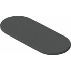 OBO BETTERMANN - Gummiunterlage 145x64x4 Gummi schwarz
