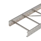 OBO BETTERMANN - Weitspannkabelleiter gelochter Seitenholm 110x500x6000 Edelstahl, rostfrei A4 1.4571 blank, nachbehandelt