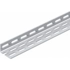 OBO BETTERMANN - Winkelprofil gelocht 40x65x5000 Edelstahl, rostfrei A2 1.4301 blank, nachbehandelt