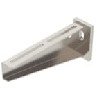 OBO BETTERMANN - Wand- und Stielausleger mit angeschweißter Kopfplatte B210mm Edelstahl, rostfrei A4 1.4571 blank, nachbehandelt