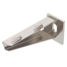 OBO BETTERMANN - Wand- und Stielausleger für Gitterrinne B110mm Edelstahl, rostfrei A2 1.4301 blank, nachbehandelt