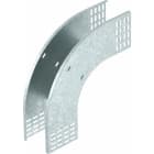 OBO BETTERMANN - Vertikalbogen 90° fallend 110x300 Stahl bandverzinkt