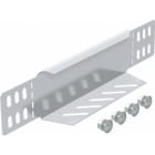 OBO BETTERMANN - Reduzierwinkel/ Endabschluss für Kabelrinne 60x200 Edelstahl, rostfrei A2 1.4301 blank, nachbehandelt