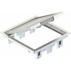 OBO BETTERMANN - Geräteeinsatz für Universalmontage 266x266x69 Edelstahl, rostfrei A2 1.4301