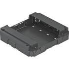 OBO BETTERMANN - Modulträger für Systemhöhe 55 mm Polyamid graphitschwarz RAL 9011