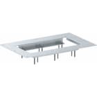 OBO BETTERMANN - Montagedeckel UKL4 in HB 370x230x26 Stahl bandverzinkt