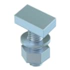 OBO BETTERMANN - Hammerkopfschraube für Profilschiene CL2008 M6x25mm Stahl Zinklamelle