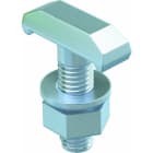 OBO BETTERMANN - Hakenkopfschraube für Profilschiene MS4022 M6x30mm Stahl Zinklamelle
