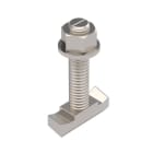 OBO BETTERMANN - Hakenkopfschraube für Profilschiene MS5030 M12x60mm Edelstahl, rostfrei blank, nachbehandelt
