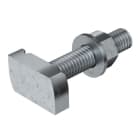 OBO BETTERMANN - Hammerkopfschraube für Profilschiene MS4121/4141 M12x100mm Stahl Zinklamelle