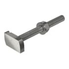OBO BETTERMANN - Hammerkopfschraube für Profilschiene MS4121/4141 M10x100mm Edelstahl, rostfrei blank, nachbehandelt