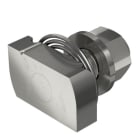 OBO BETTERMANN - Hammerkopfschraube mit Feder für Profilschiene MS4121/4141 M12x30mm Edelstahl, rostfrei blank, nachbehandelt