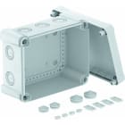 OBO BETTERMANN - Kabelabzweigkasten 240x191x125 Polycarbonat lichtgrau RAL 7035