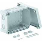 OBO BETTERMANN - Kabelabzweigkasten mit Klemmleiste 240x191x125 Polycarbonat lichtgrau RAL 7035