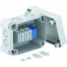 OBO BETTERMANN - Kabelabzweigkasten Hauptleitungsabzweigklemme 150x116x86 Polycarbonat lichtgrau RAL 7035