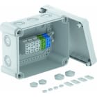 OBO BETTERMANN - Kabelabzweigkasten Hauptleitungsabzweigklemme 240x191x125 Polycarbonat lichtgrau RAL 7035