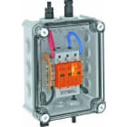 OBO BETTERMANN - Generatoranschlusskasten 1x1 PV-String auf 1 WR-MPP+MC4 900V DC lichtgrau RAL 7035