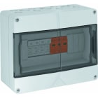 OBO BETTERMANN - Generatoranschlusskasten 4-String + Sicherung 900V DC lichtgrau RAL 7035