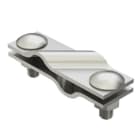 OBO BETTERMANN - Diagonalverbinder rund/rund 101x30 Edelstahl, rostfrei A4 1.4571/1.4404