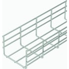 OBO BETTERMANN - Schwere Gitterrinne SGR 105x150x3000 Edelstahl, rostfrei A2 1.4301 blank, nachbehandelt
