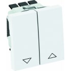 OBO BETTERMANN - Rolladenschalter 10 A, 250 V Polycarbonat reinweiß RAL 9010