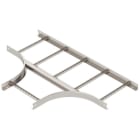 OBO BETTERMANN - T-Stück für Kabelleiter 60x400 Edelstahl, rostfrei A2 1.4301 blank, nachbehandelt