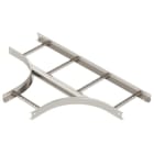 OBO BETTERMANN - T-Stück für Kabelleiter 60x300 Edelstahl, rostfrei A4 1.4571 blank, nachbehandelt