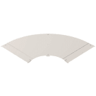 OBO BETTERMANN - Deckel Bogen 90° mit Drehriegel B600 Edelstahl, rostfrei A2 1.4301 blank, nachbehandelt