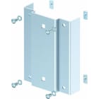 OBO BETTERMANN - Adapterplatte für Auslegermontage 166x216x56 Stahl weißaluminium RAL 9006