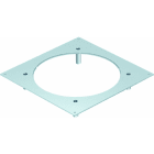 OBO BETTERMANN - Schwerlast-Montagedeckel 350-3 für Nenngröße R9 382x382x59 Stahl bandverzinkt