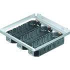 OBO BETTERMANN - Montageset für Rahmenkassetten mit 3 Universalträgern UT4 262x262x65 Stahl bandverzinkt