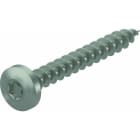 OBO BETTERMANN - Spanplattenschraube Panhead, Antrieb TX 15 3,5x30mm Edelstahl, rostfrei blank, nachbehandelt