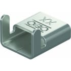 OBO BETTERMANN - Spannbandverschluss 20x10 Edelstahl, rostfrei A2 1.4301 blank, nachbehandelt