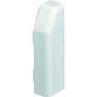 OBO BETTERMANN - REHAU - Endstück rechts SL 20x70 9010 Polyvinylchlorid reinweiß RAL 9010