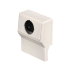 OBO BETTERMANN - REHAU - Geräteträger SL 50/70 leer mit Blende 9010 Polyvinylchlorid reinweiß RAL 9010
