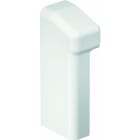 OBO BETTERMANN - REHAU - Endstück links SL-T 20x70 9010 Polyvinylchlorid reinweiß RAL 9010