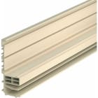 OBO BETTERMANN - REHAU - Sockelleistenkanal RAUDUO Unterteil 2000x105x40 Polyvinylchlorid natur