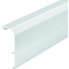 OBO BETTERMANN - REHAU - Oberteil RAUDUO Sockell 40x105 9010 Polyvinylchlorid reinweiß RAL 9010
