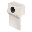 OBO BETTERMANN - REHAU - Geräteträger RAUDUO leer mit Blende 9010 Polyvinylchlorid reinweiß RAL 9010