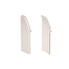 OBO BETTERMANN - REHAU - Seitenabschluss Geräteträger SL 9001 rechts + links Polyvinylchlorid cremeweiß RAL 9001