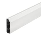 OBO BETTERMANN - REHAU - Sockelleistenkanal SL Set 20x70 9010 Polyvinylchlorid reinweiß RAL 9010
