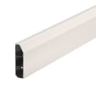 OBO BETTERMANN - REHAU - Sockelleistenkanal SL Set 20x70 9001 Polyvinylchlorid cremeweiß RAL 9001