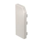 OBO BETTERMANN - REHAU - Endstück links RAUDUO 40x105 links 9001 Polyvinylchlorid cremeweiß RAL 9001