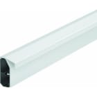 OBO BETTERMANN - REHAU - Sockelleistenkanal SL-T Set 20x50 Tepp. 9010 Polyvinylchlorid reinweiß RAL 9010